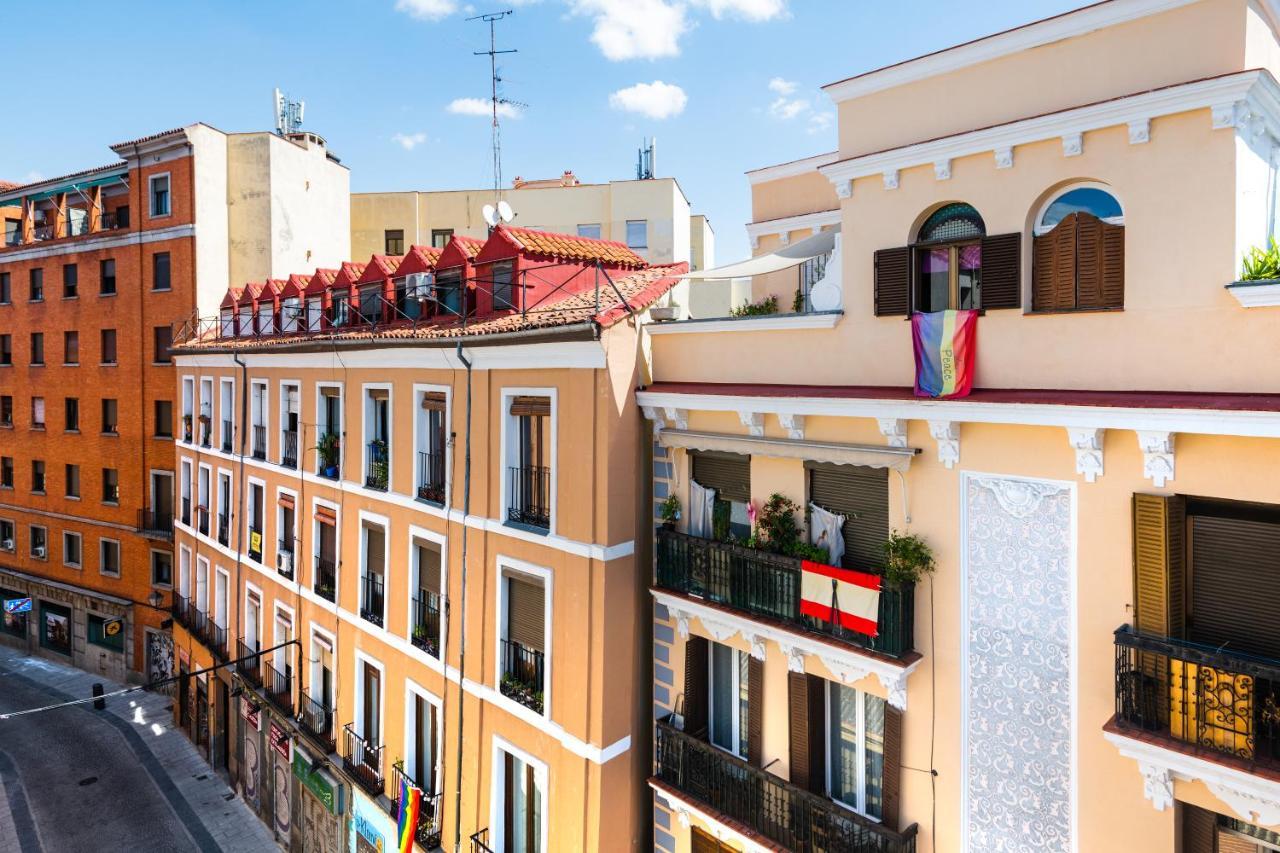 Bright Penthouse With Terrace In Madrid Center Apartment Bagian luar foto